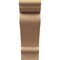 Ekena Millwork 8"W x 16"D x 24"H Classic Mayflower Rough Cedar Woodgrain TimberThane Corbel, Primed Tan CORUR08X16X24MAYRCPR - alternate 5